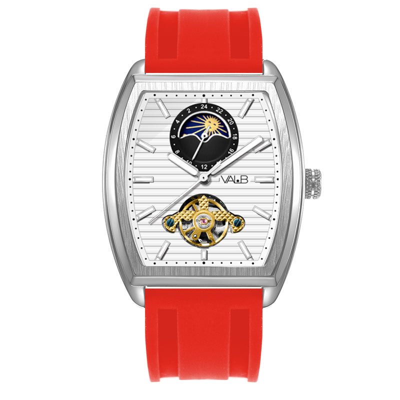 Lunar Silver Red